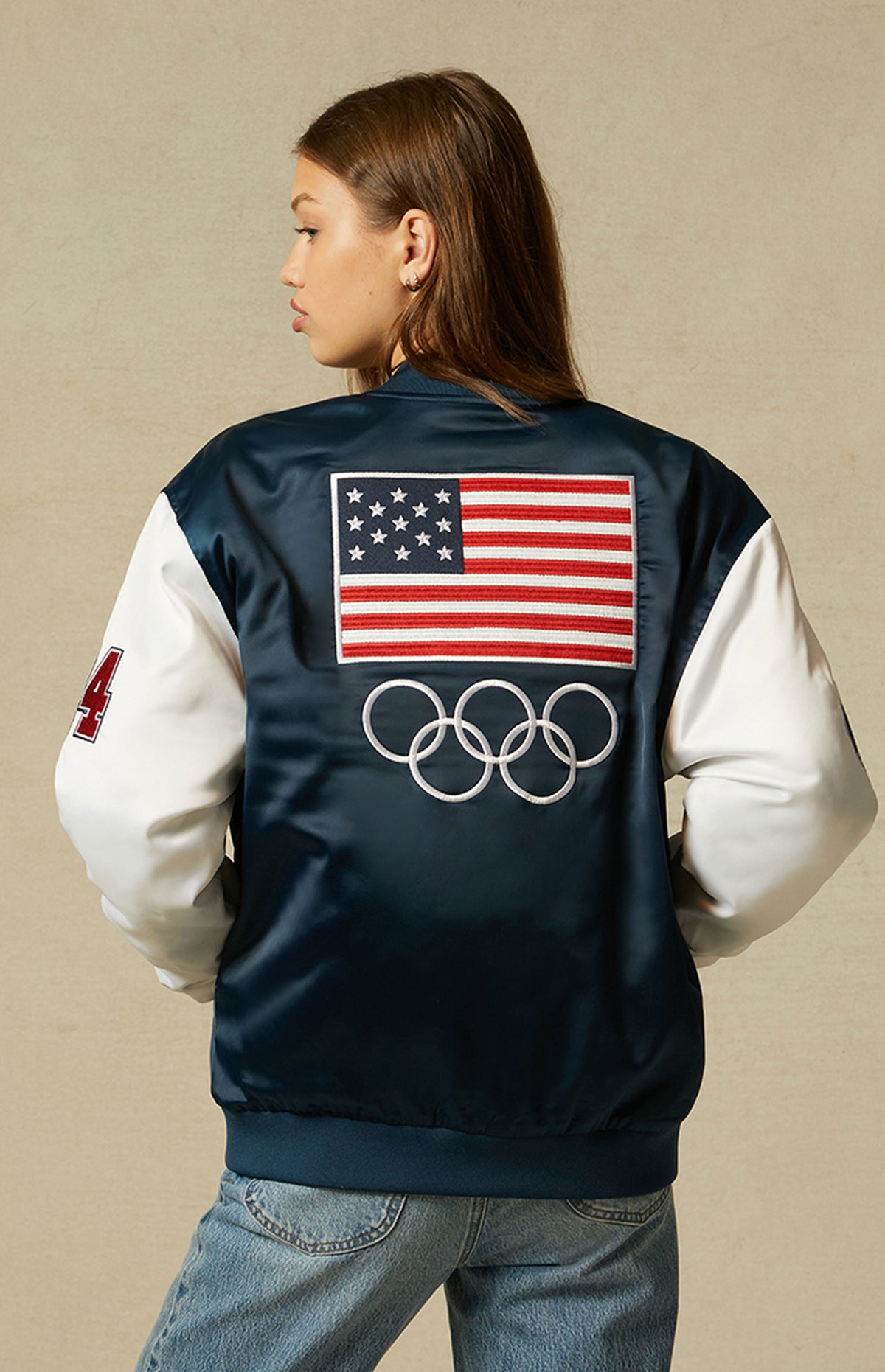 Olympics Team USA Varsity Jacket