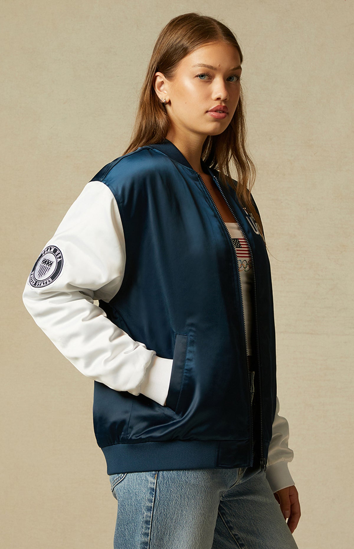 Olympics Team USA Varsity Jacket