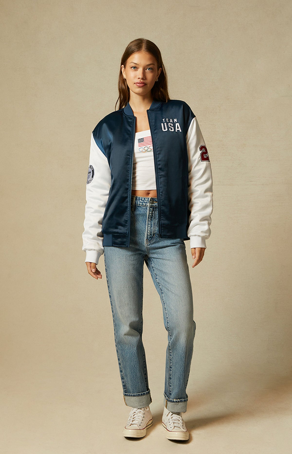 Olympics Team USA Varsity Jacket