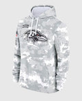 Baltimore Ravens Salute To Service Camo 2024 Hoodie