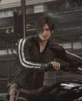 Resident Evil Vendetta Leon Kennedy Leather Jacket