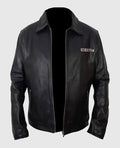 Sons Of Anarchy Black Biker Leather Jacket
