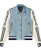 Glowrexs Skeleton Varsity Halloween Jacket