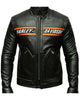 Glowrexs Bill Goldberg WWE Black Harley Davidson Biker Leather Jacket
