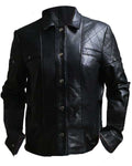 Glowrexs Alita Battle Angel Rosa Salazar Black Leather Jacket