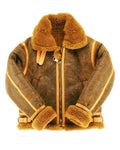 Glowrexs New B3 Aviator Shearling Bomber Jacket