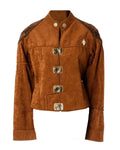 Glowrexs Battlestar Galactica Viper Pilot Suede Jacket