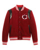 Glowrexs Club Monaco The Perfect Burgundy Varsity Jacket