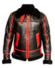 Glowrexs WWII B3 Pilot Sheepskin Leather Jacket