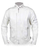 Glowrexs Men's Daft Punk Leather Jacket