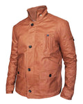Glowrexs Arrow Season 2 Stephen Amell Brown Cotton Jacket