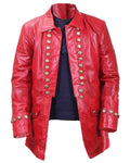 Glowrexs Luke Evans Beauty and The Beast Gaston Leather Coat