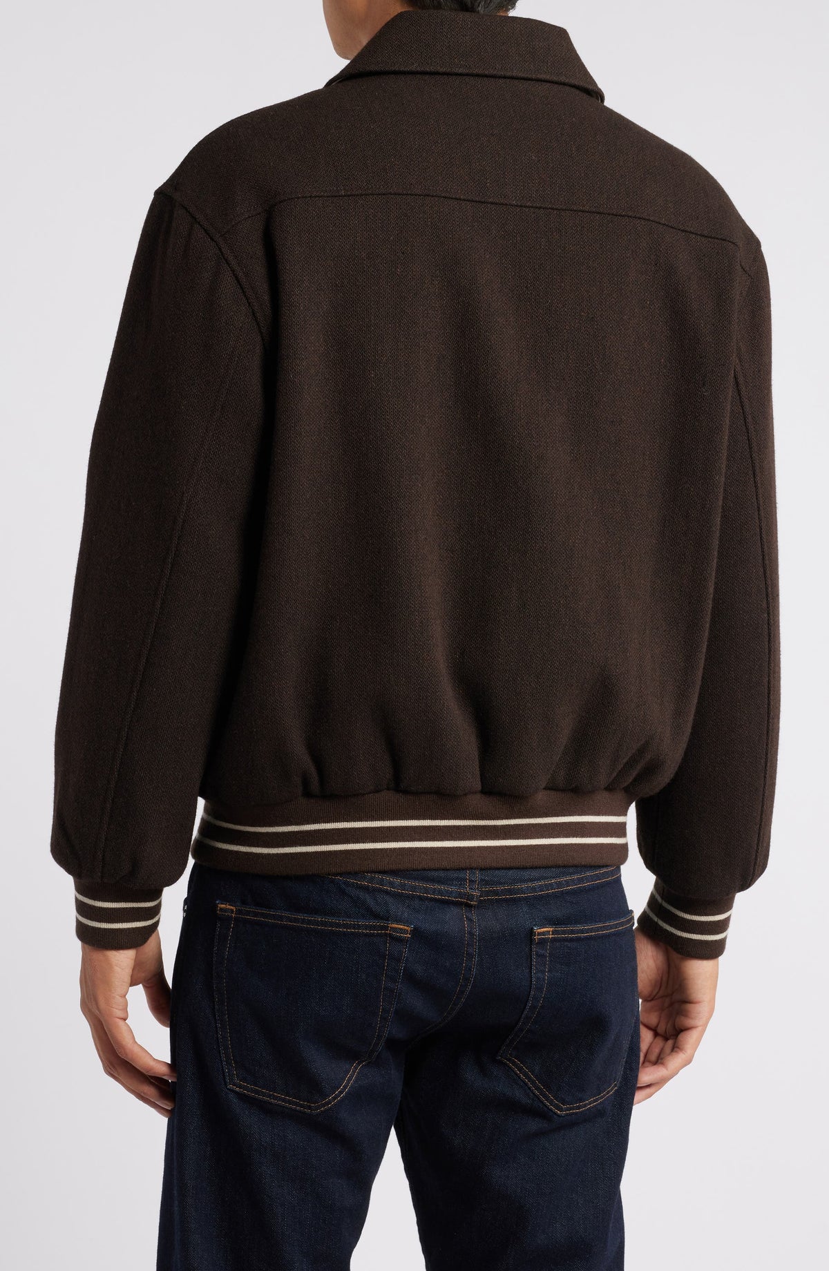 Premium Wool Blend Varsity Jacket