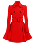 Glowrexs Women’s Swing Pea Coat