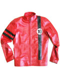 Glowrexs Albedo Ben 10 Red Leather Jacket