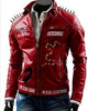 Glowrexs I Am Venomous Last Bite Snake Danger Studded Halloween Jacket
