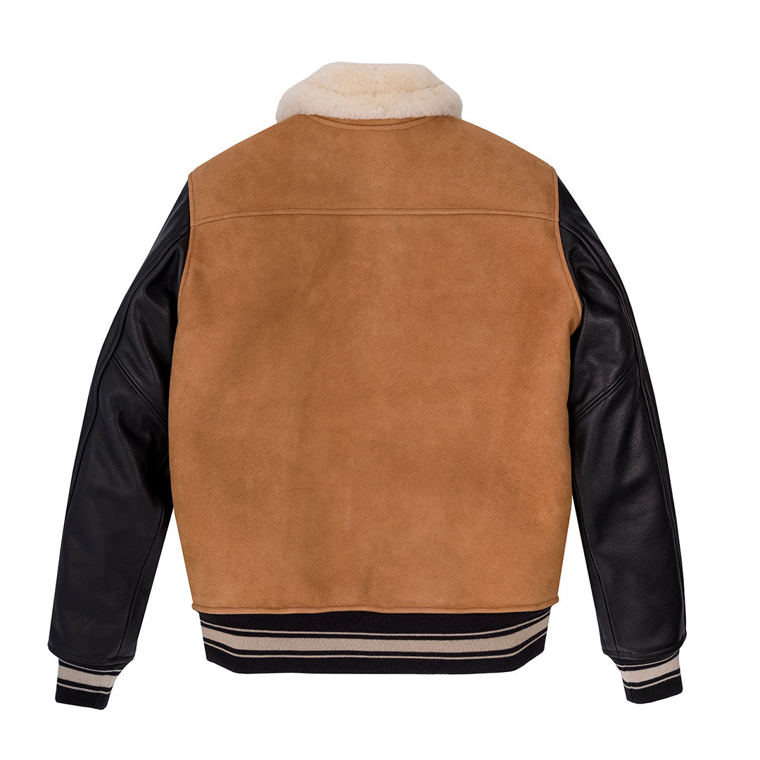 The Pro Glexo Shearling Varsity Jacket