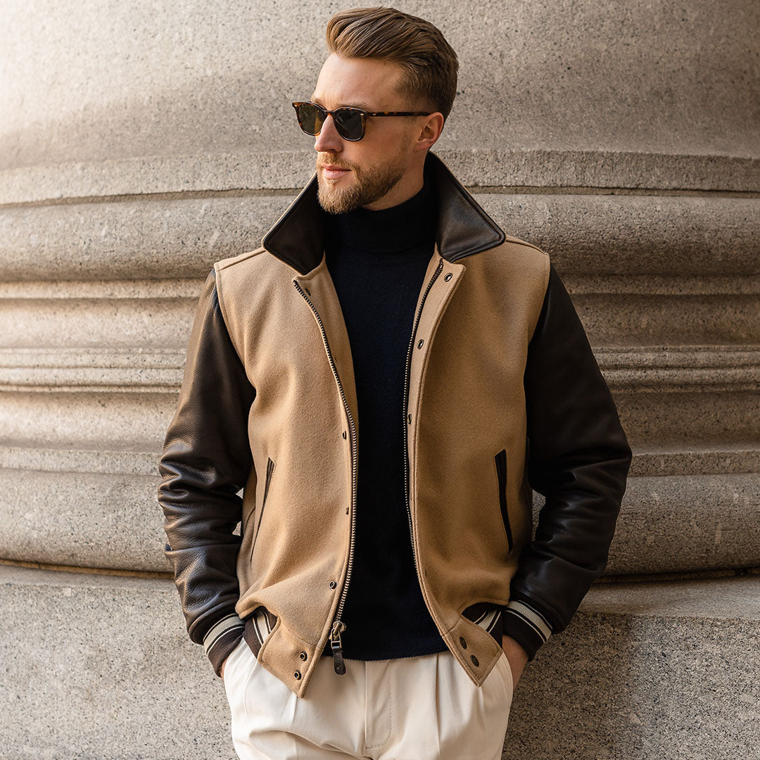 The Official Glexo Bomber Classic  Varsity Jacket