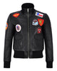 Glowrexs Women's Top Gun Ladies Bomber Jacket