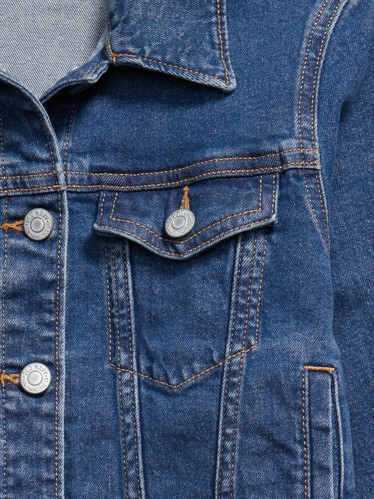 Girls Jean Trucker Blue Jacket