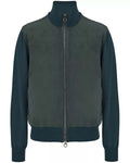 Glowrexs Mens Teal Green Bomber Jacket