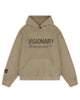 Glowrexs Visionary Crystal Hoodie - Clay