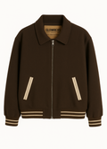 Premium Wool Blend Varsity Jacket