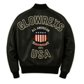 Glorexs Logo Bomber Varsity Jacket